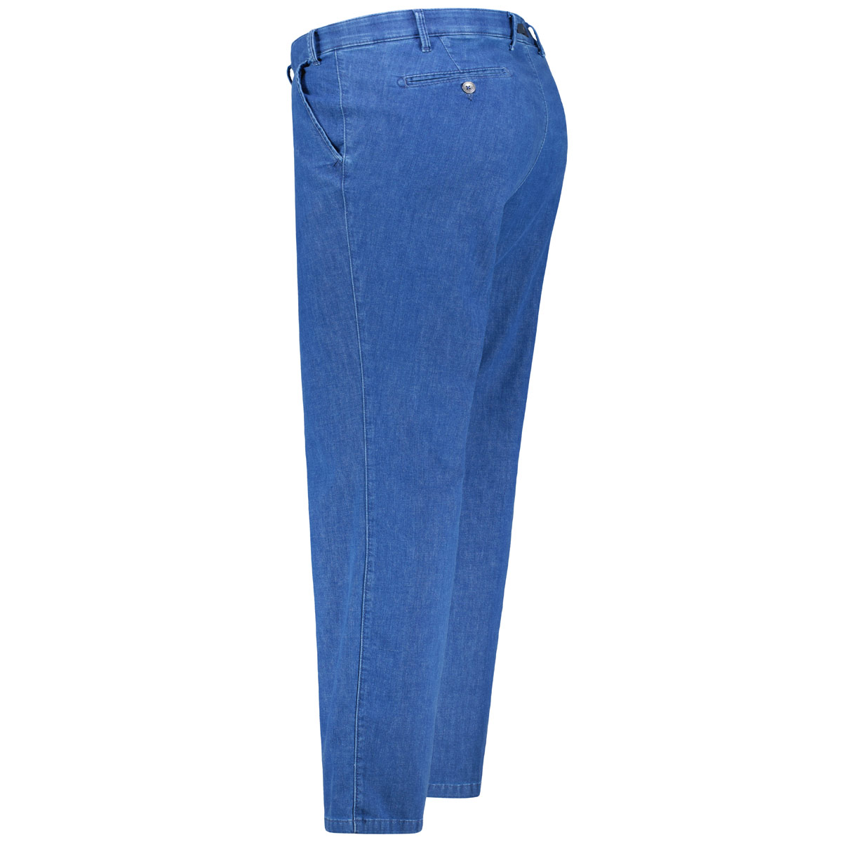 Eurex by Brax Stretch-Chinos "Jonas", Tapered Fit mittelblau
