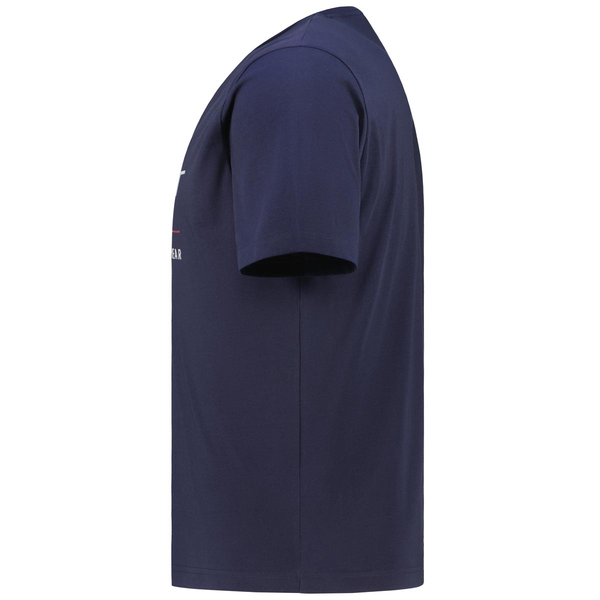 Gant T-Shirt mit Label-Print Farbe dunkelblau Größe: 3XL günstig online kaufen