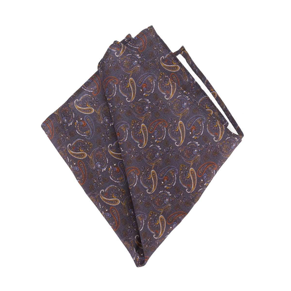 Prince BOWTIE Extralange Krawatte und Einstecktuch im Set anthrazit Prince BOWTIE Extralange Krawatte und Einstecktuch im Set anthrazit