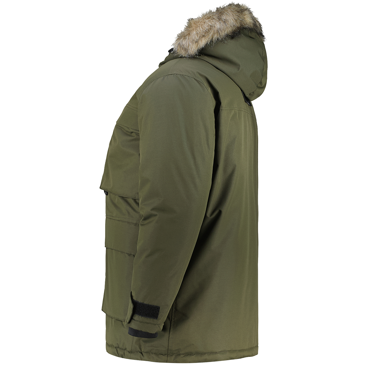Jack&Jones Parka mit abnehmbarem Kunstfellkragen, wasserabweisend dunkelgrün Jack&Jones Parka mit abnehmbarem Kunstfellkragen, wasserabweisend dunkelgrün