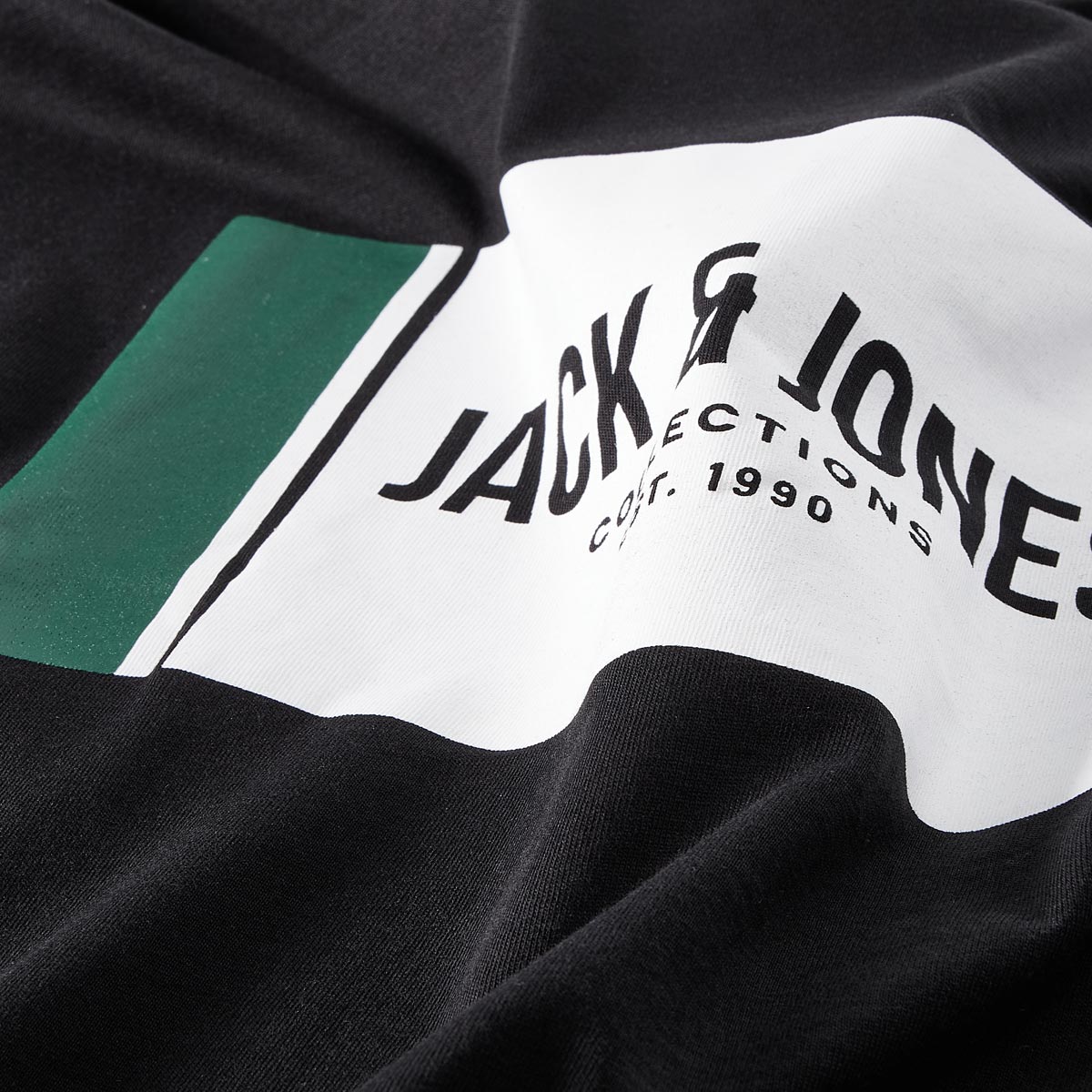 Jack&Jones Longsleeve mit Print schwarz