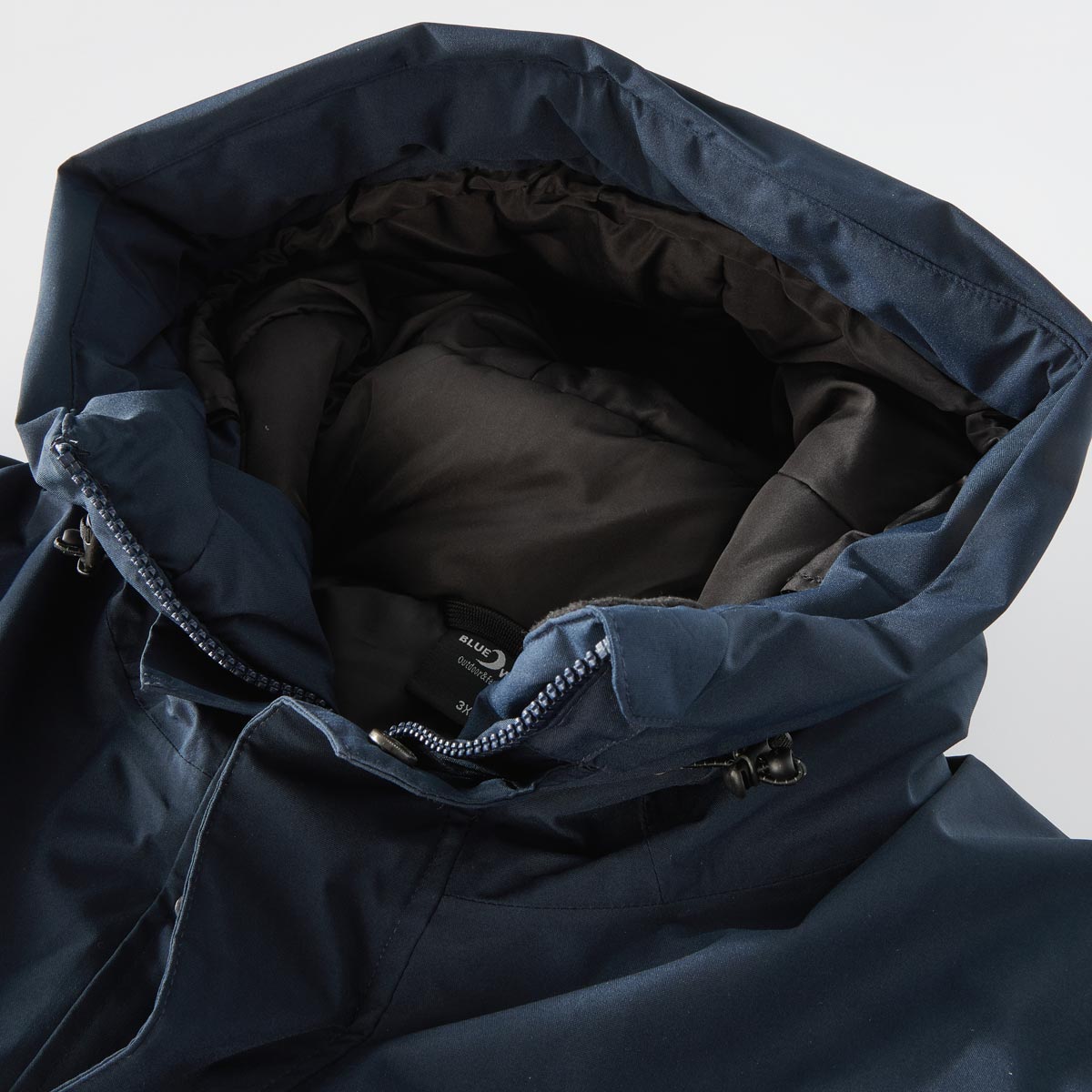 Blue Wave Funktionsparka, wind- und wasserdicht marine