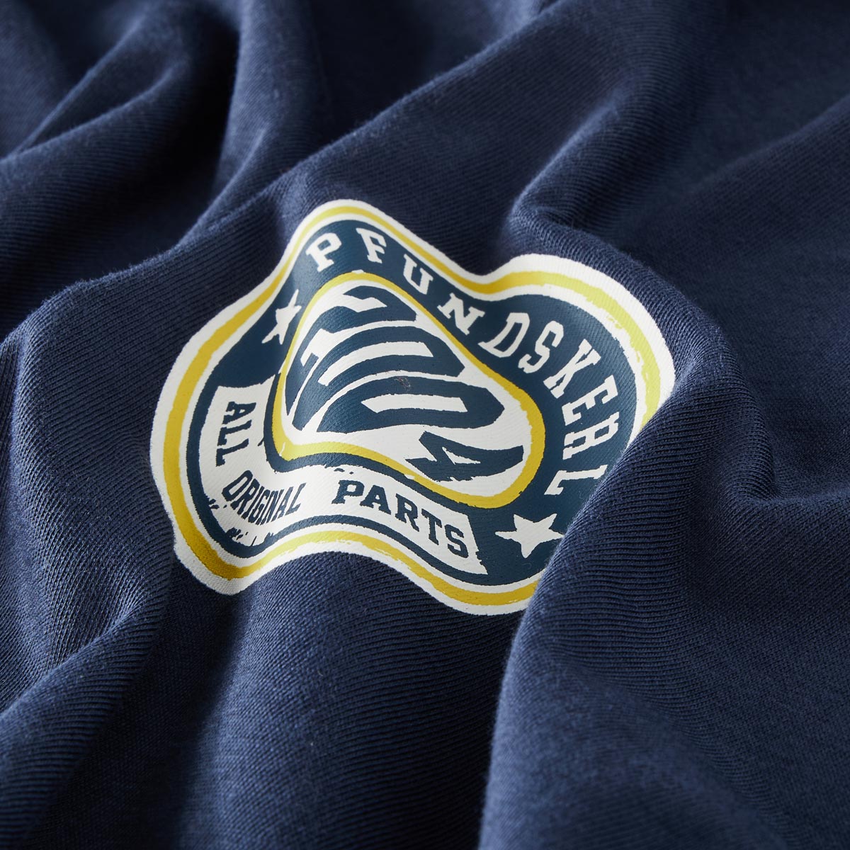 Pfundskerl Doppelpack T-Shirt mit Print dunkelblau/oliv