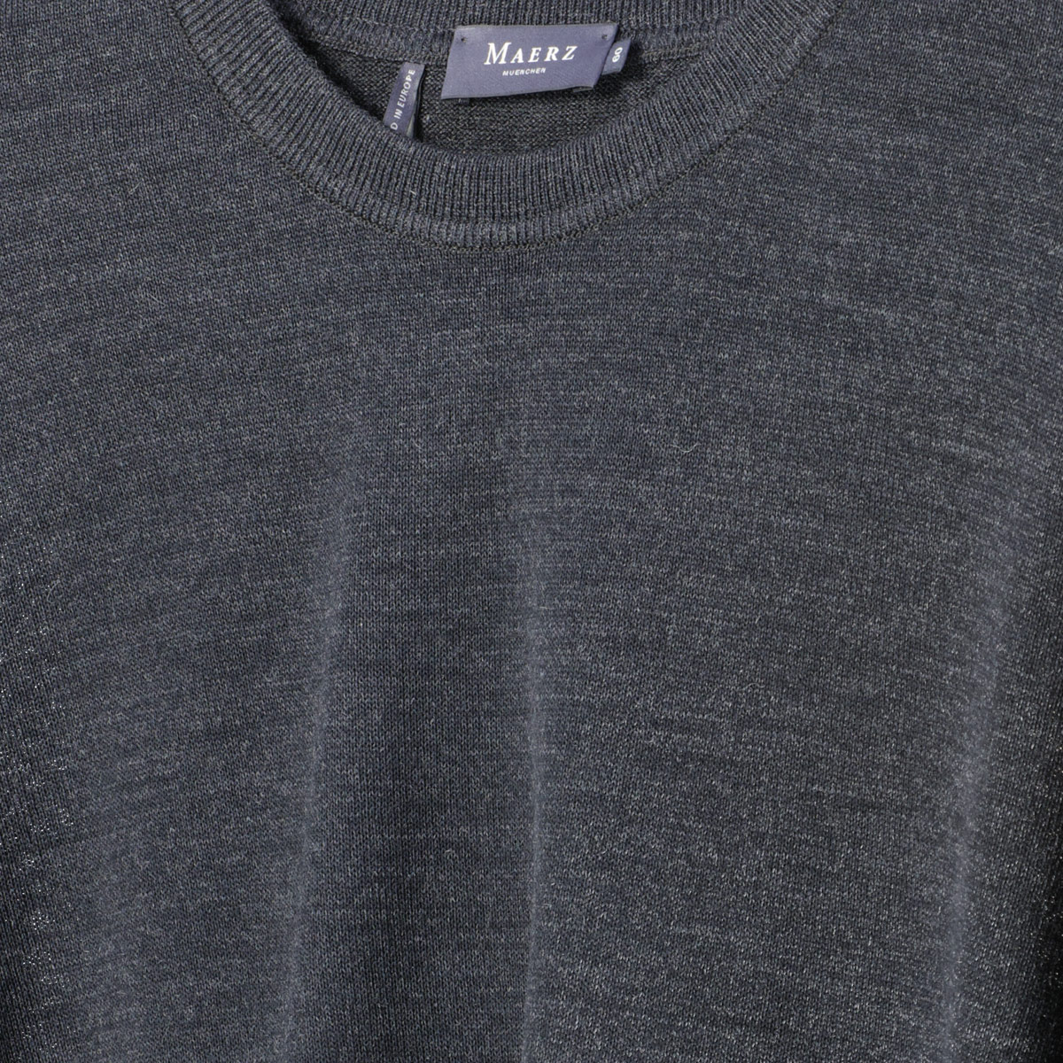 MAERZ MUENCHEN Pullover aus Merinowolle anthrazit