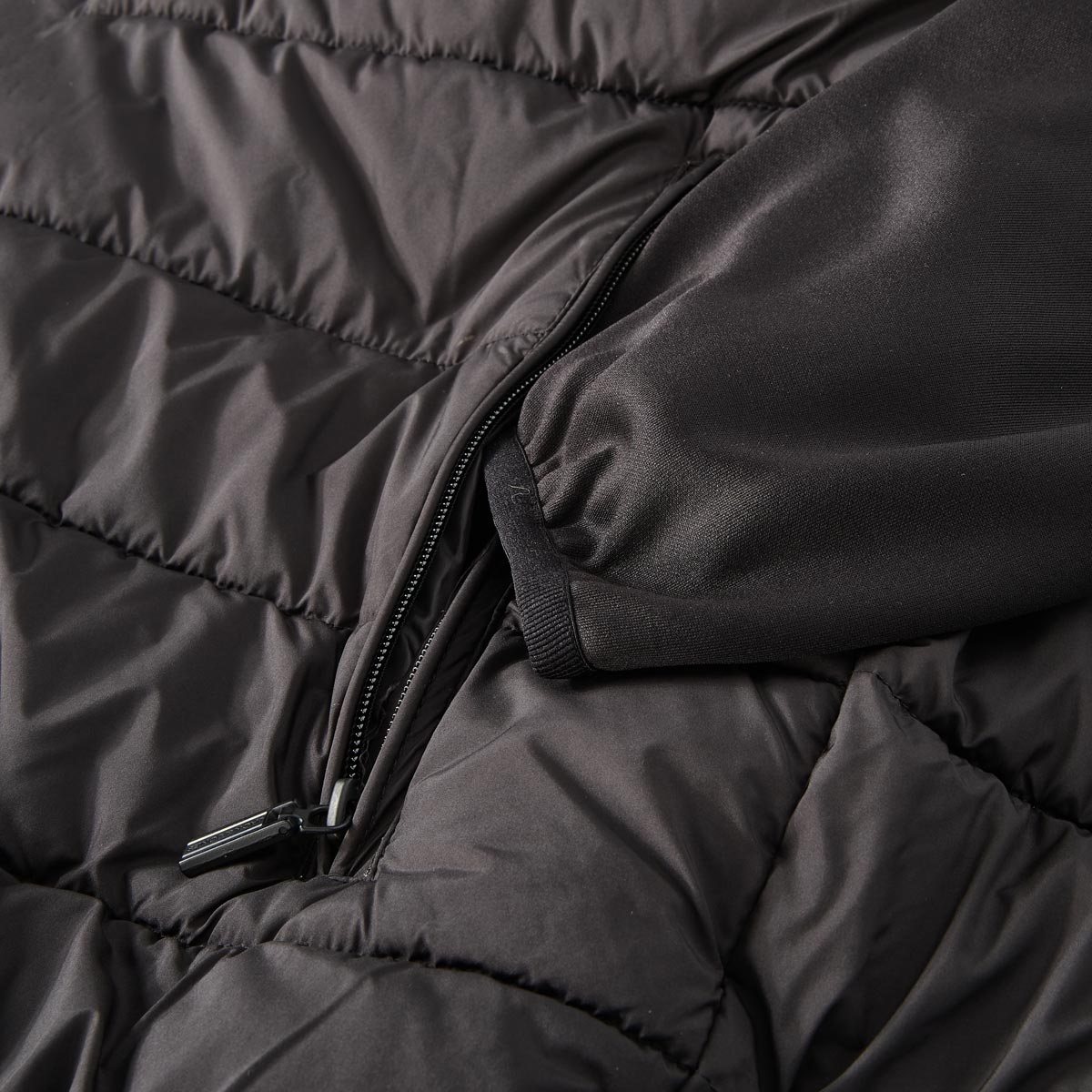 Jack&Jones Steppjacke, windabweisend schwarz