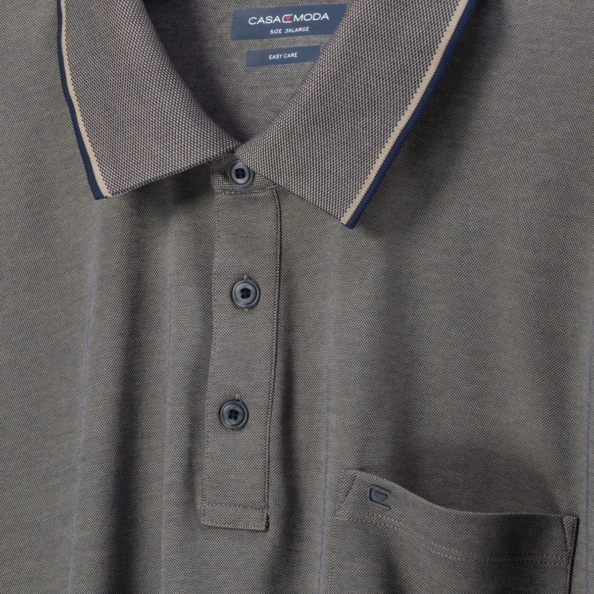 CASA MODA Poloshirt "Easy Care" beige