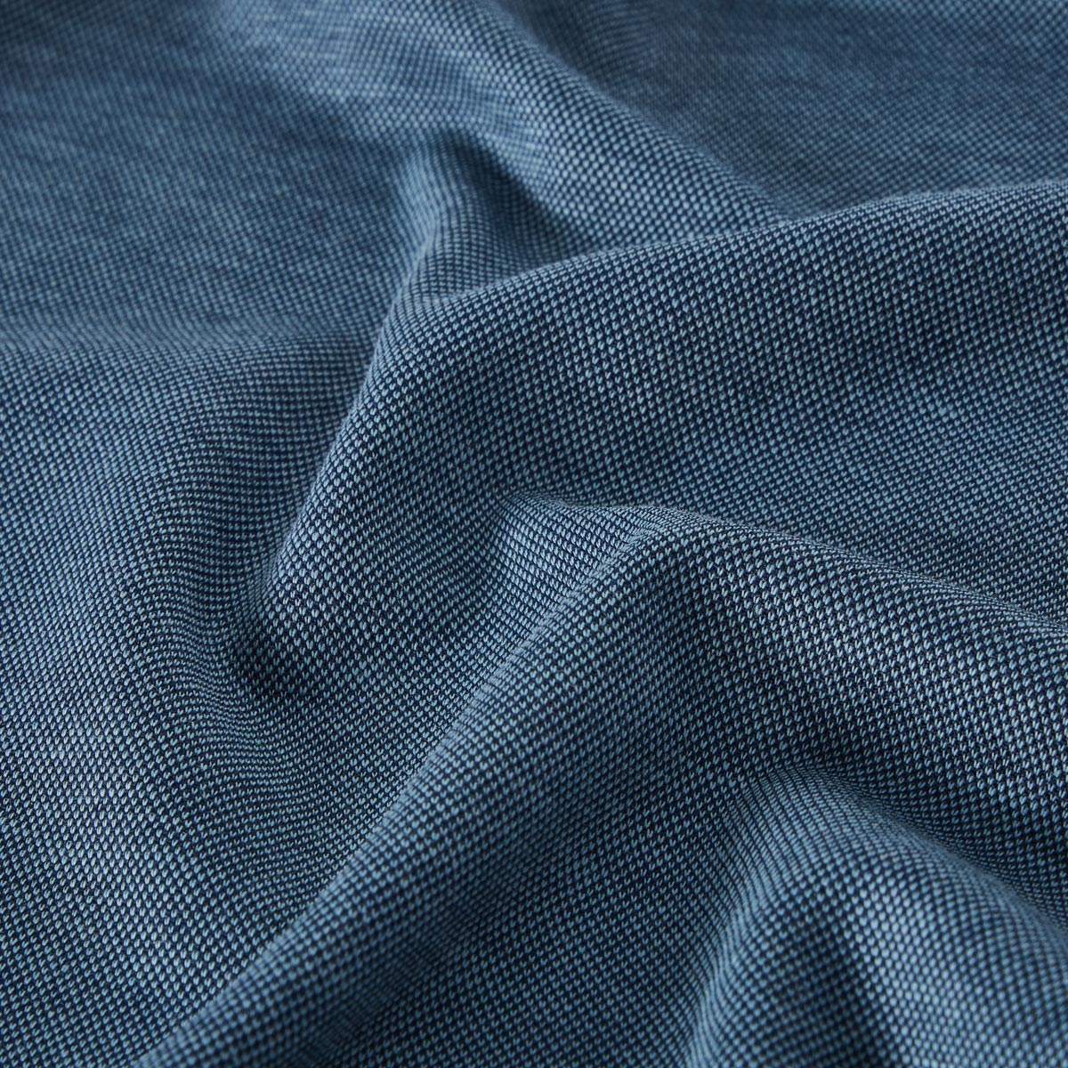Hajo Polohemd "Soft Knit", bügelleicht royalblau