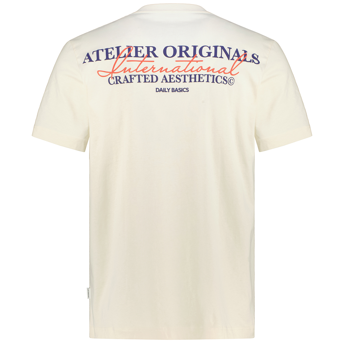 Jack&Jones T-Shirt mit Print cremeweiß