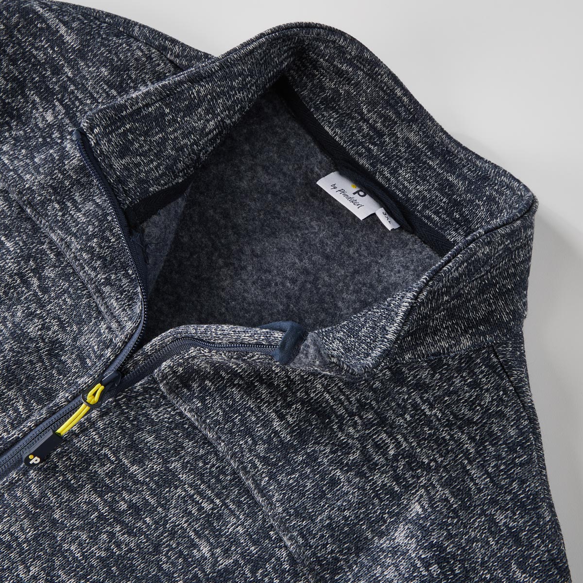 Pfundskerl Strickfleecejacke dunkelblau
