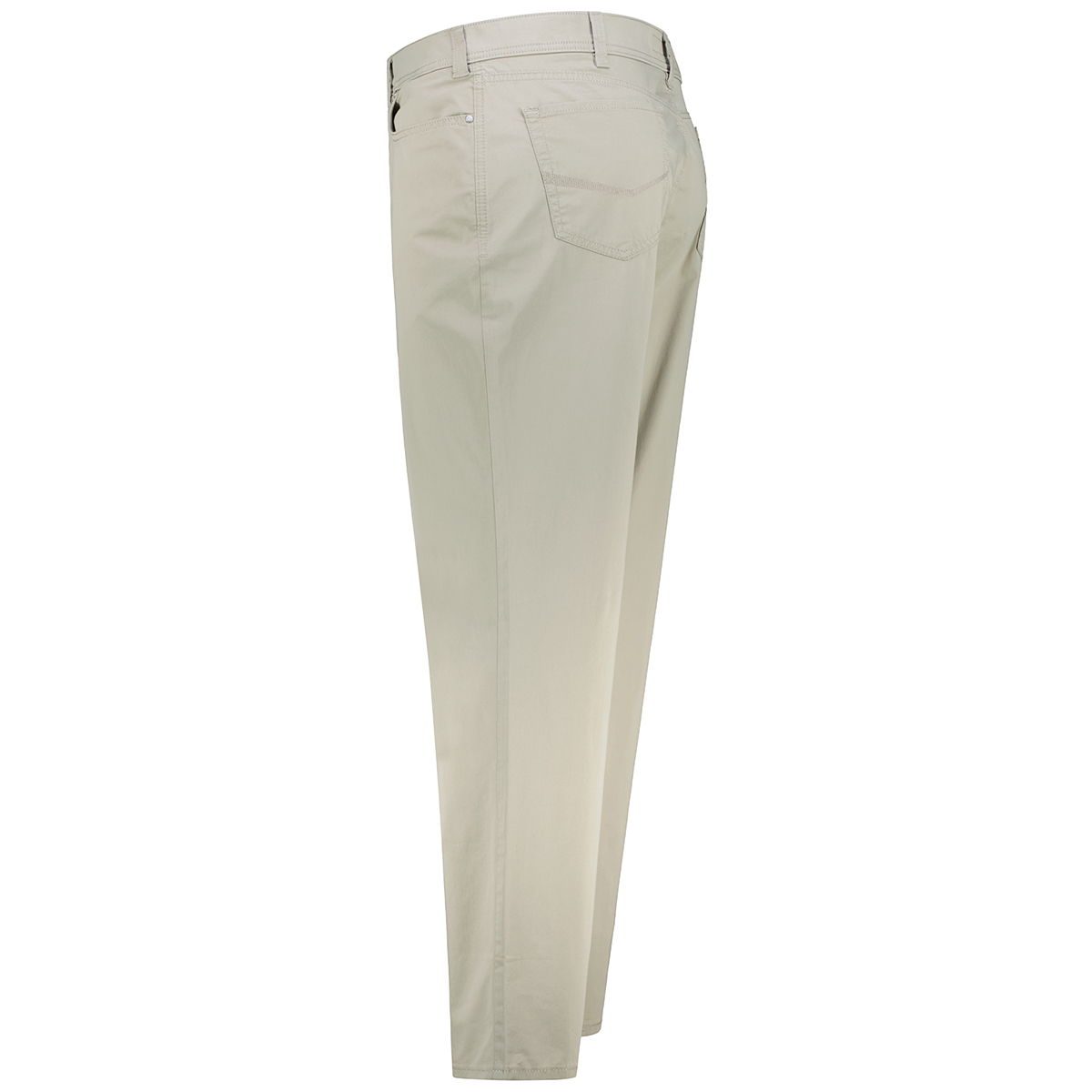 Pierre Cardin Baumwollhose „Lyon“ mit Stretch, Slim Fit beige