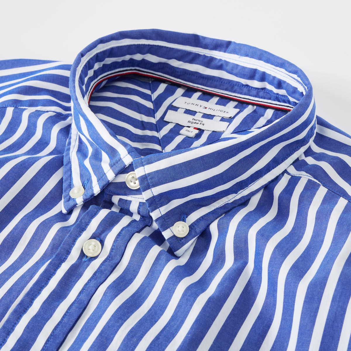 Tommy Hilfiger Freizeithemd mit Streifen hellblau