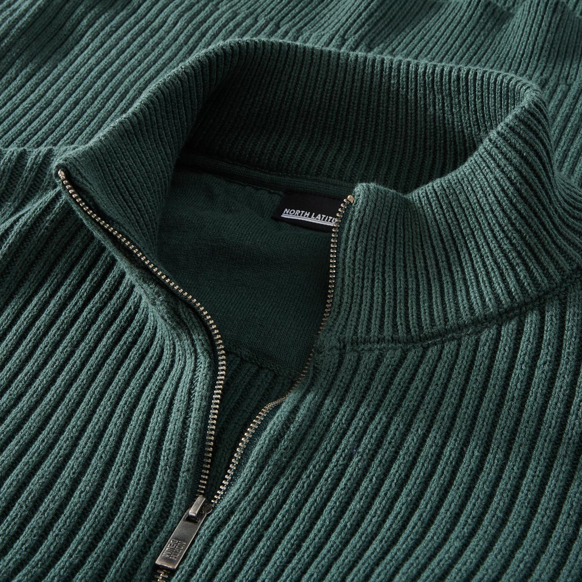 North Strickpullover aus Baumwolle grün