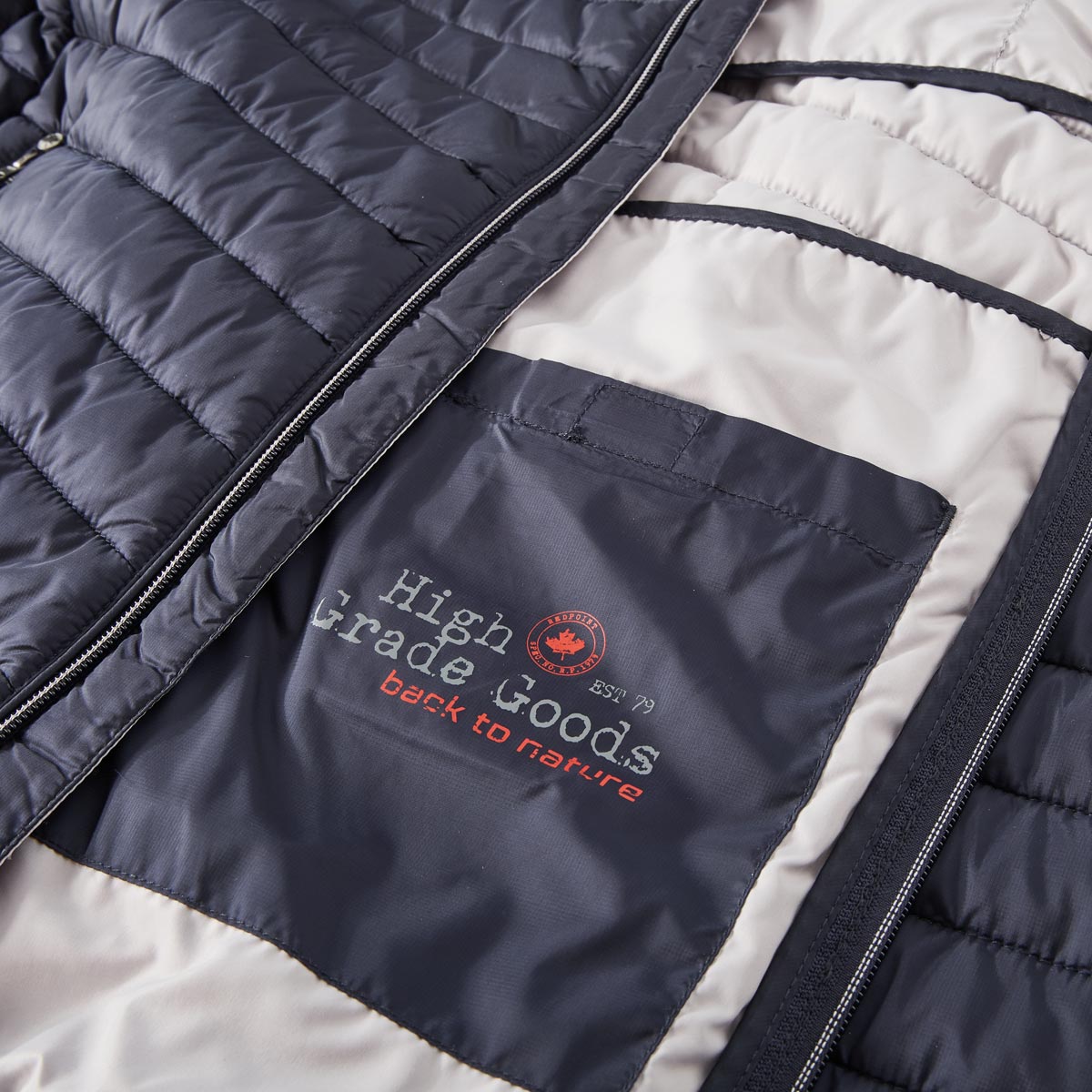 Redpoint Federleichte Steppjacke "Walker" dunkelblau