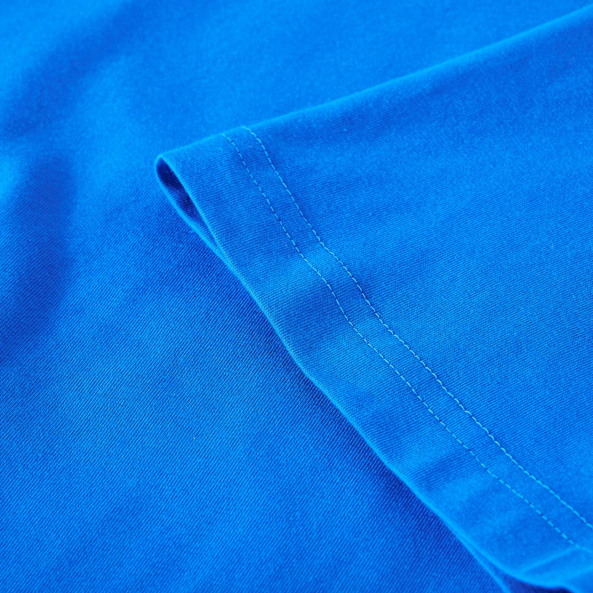 BOSS T-Shirt mit Elasthan mittelblau