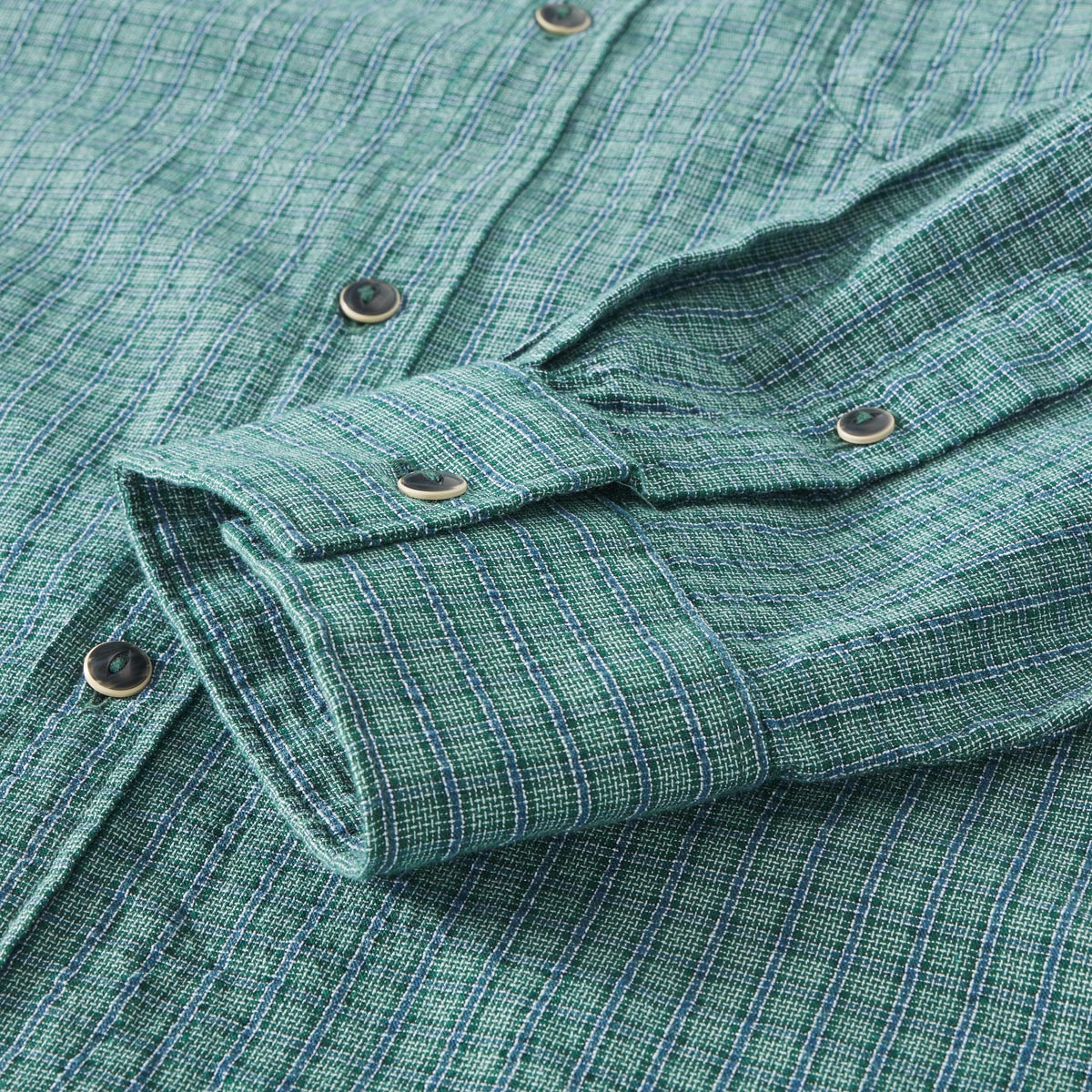 s.Oliver Freizeithemd mit Karo-Muster grün