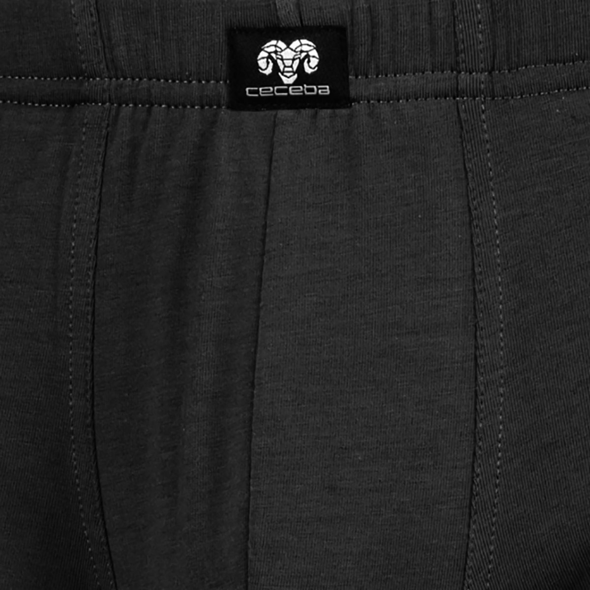 Ceceba Doppelpack Pants mit verkürzter Leibhöhe schwarz