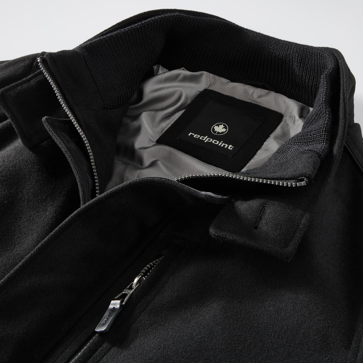 Redpoint Kurzmantel aus Wollmischung schwarz