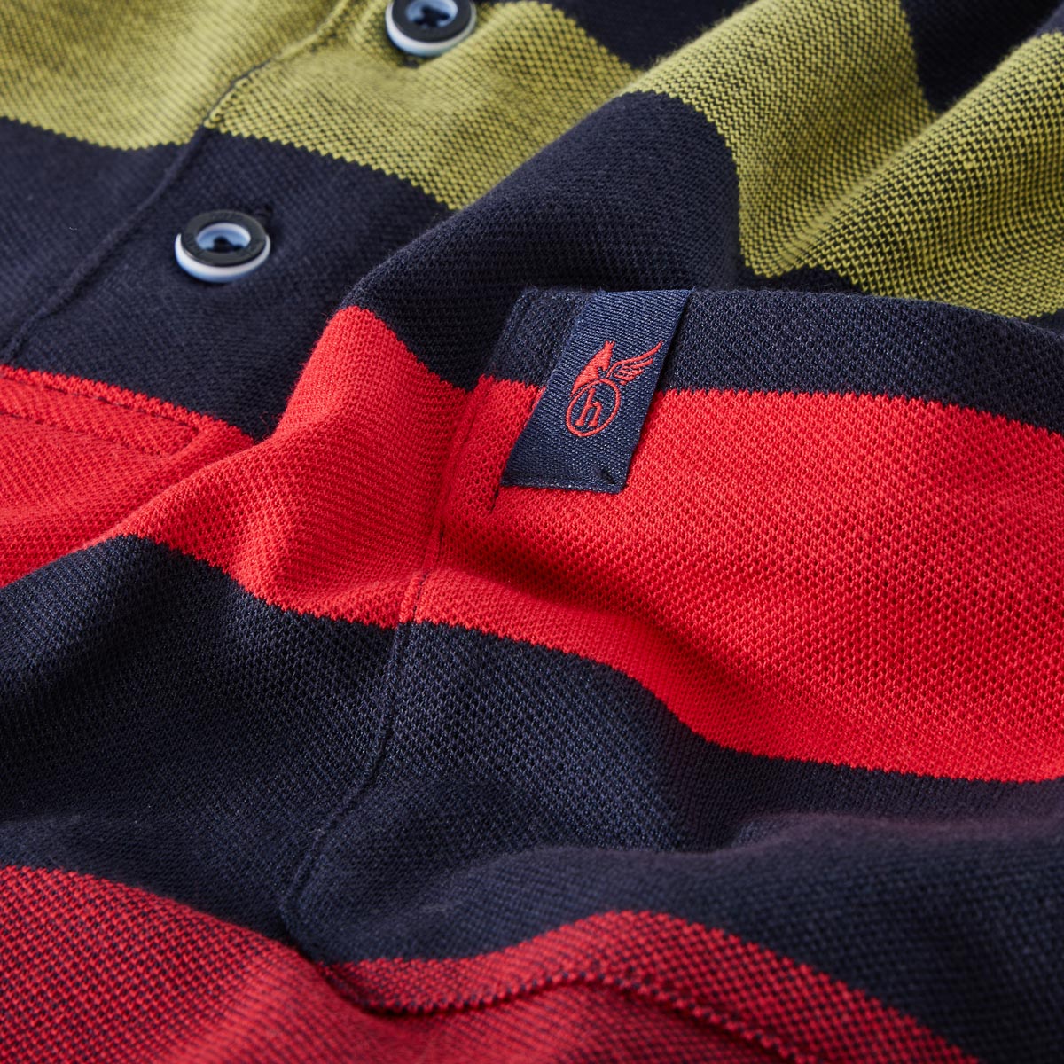 Hajo Poloshirt mit Elasthan marine