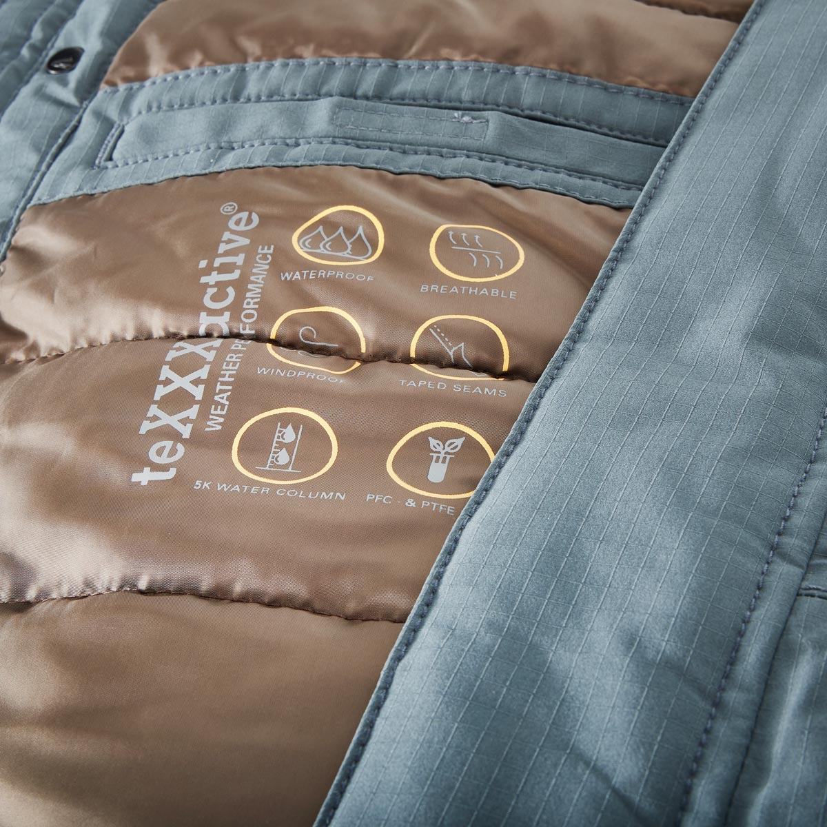 camel active Funktionsparka, wind- und wasserdicht dunkelblau