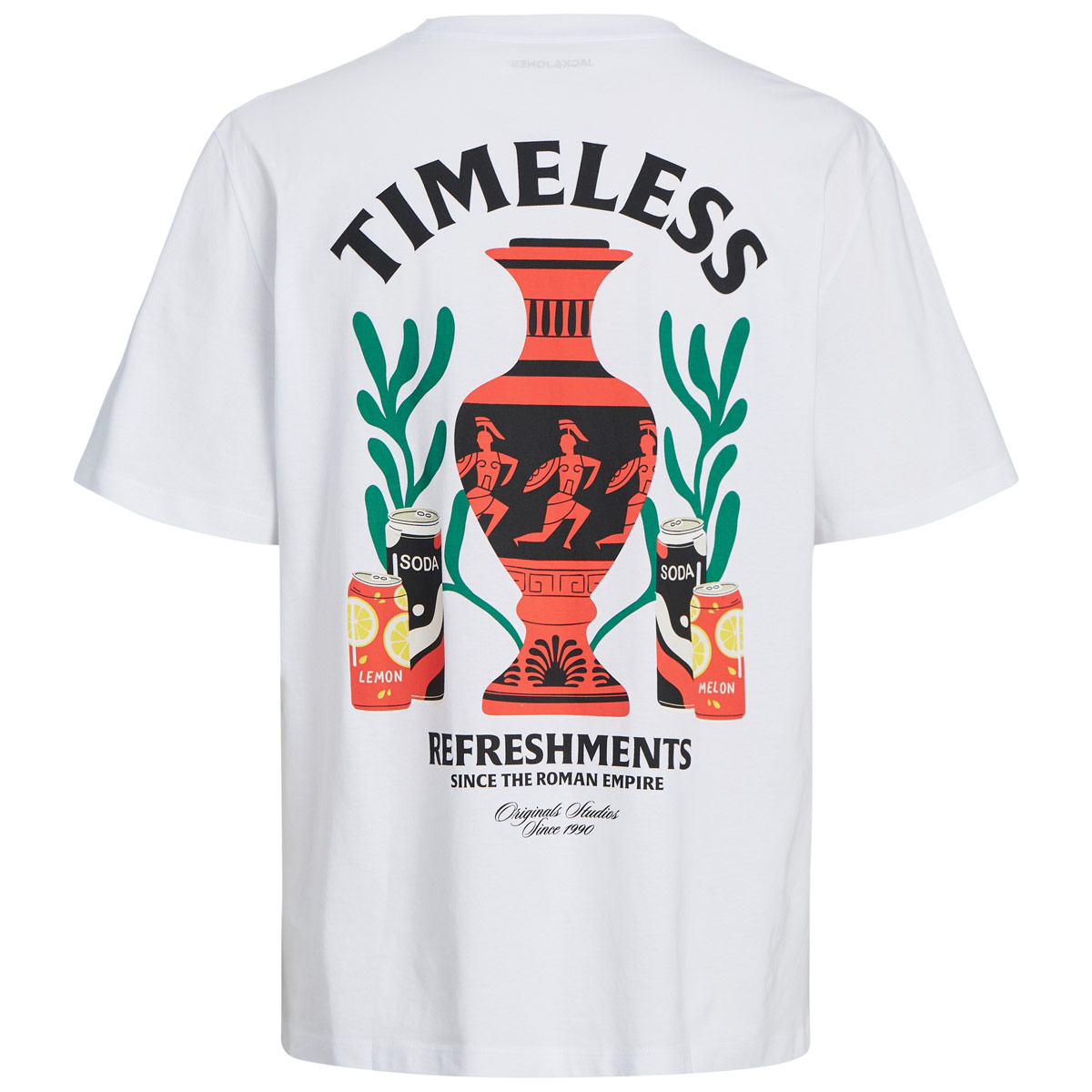 Jack&Jones T-Shirt mit Print auf Vorder- und Rückseite weiß Jack&Jones T-Shirt mit Print auf Vorder- und Rückseite weiß