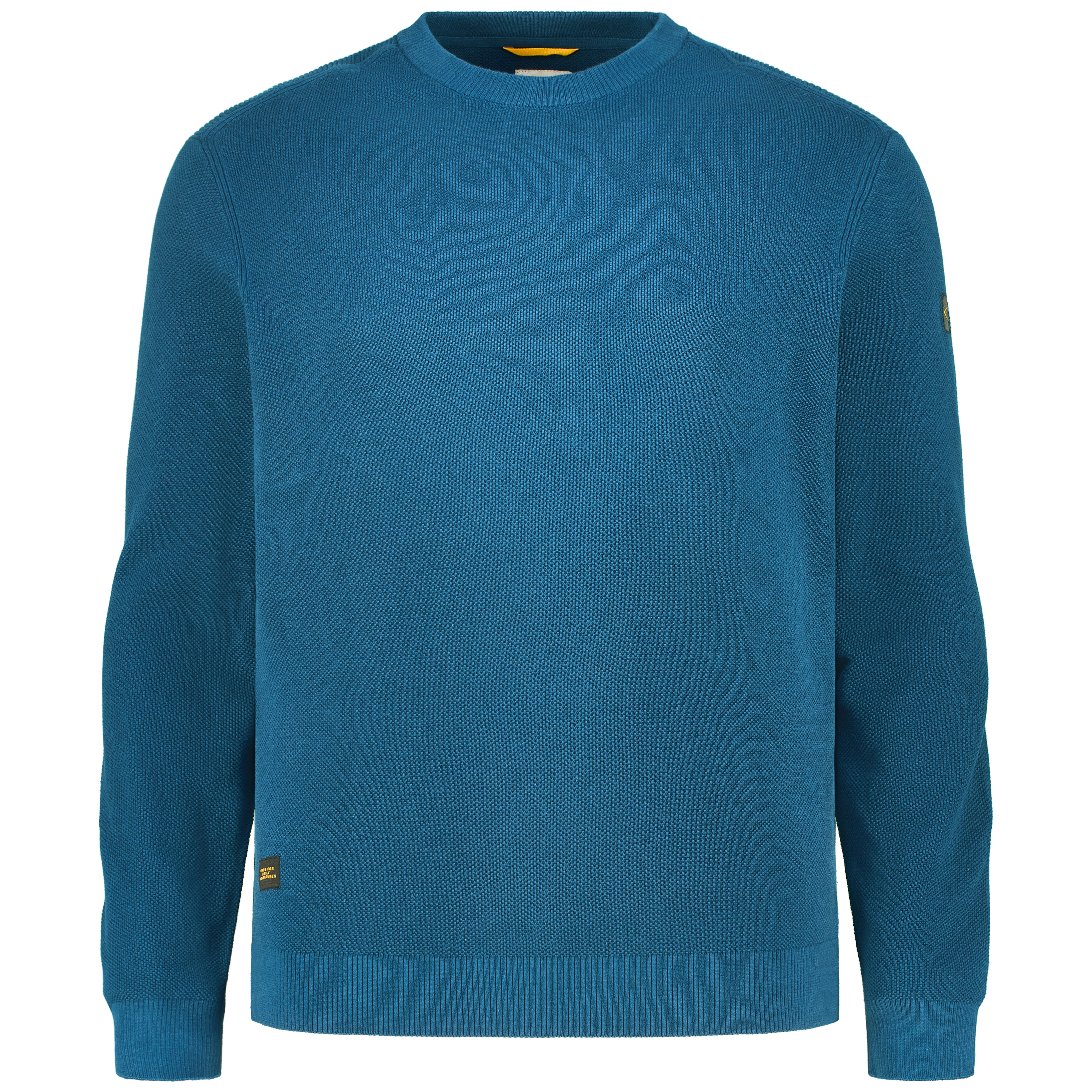 camel active Pullover mit Struktur Farbe blau Größe: 3XL günstig online kaufen