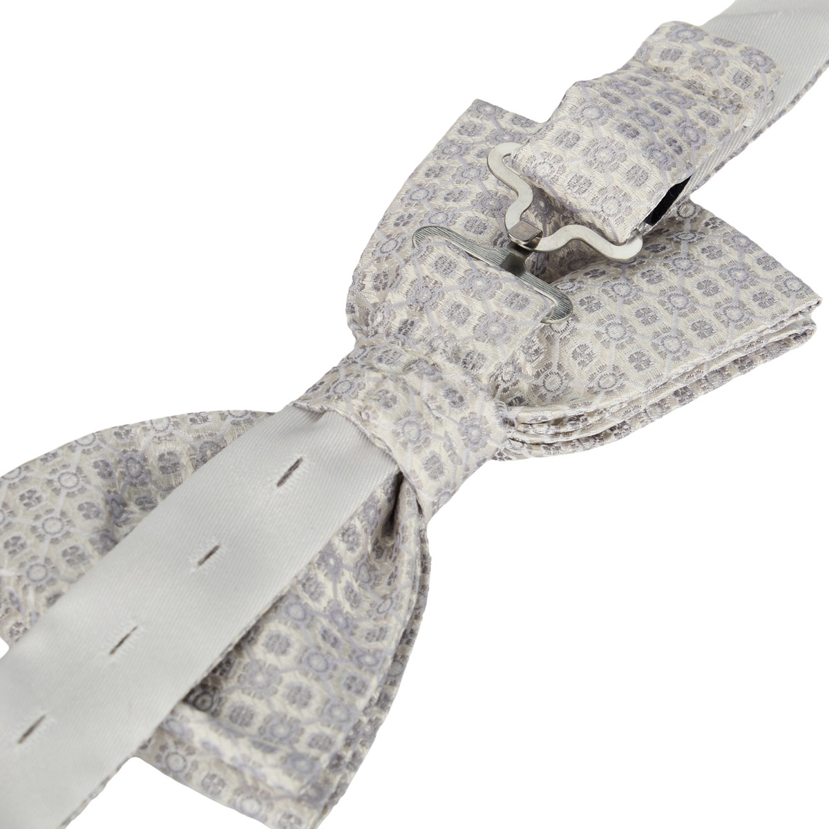 Prince BOWTIE Fliege und Einstecktuch im Set champagner