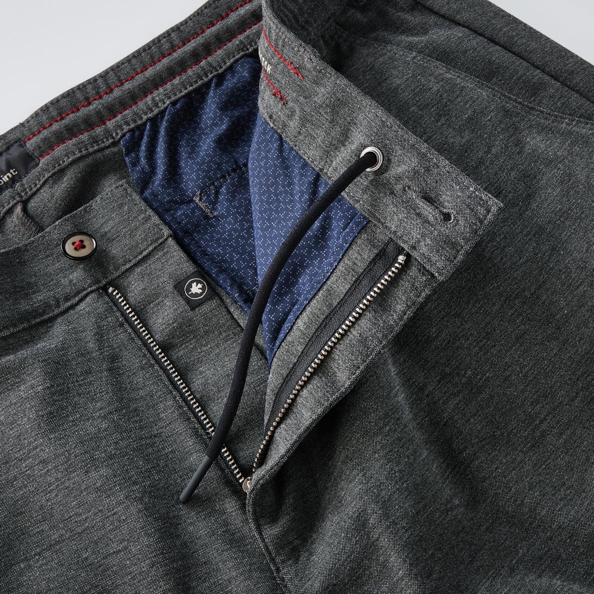 Redpoint Chino „Coldwood“ mit hoch dehnbarem Stretch anthrazit