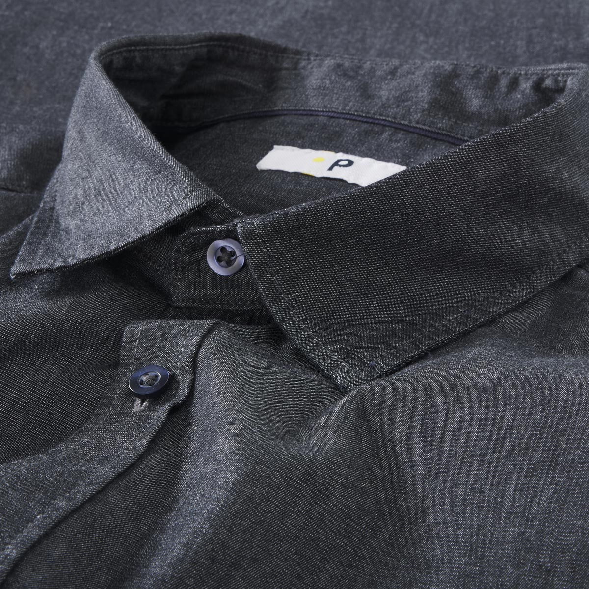 Pfundskerl Businesshemd aus Baumwolle, kurzarm dunkelgrau Pfundskerl Businesshemd aus Baumwolle, kurzarm dunkelgrau