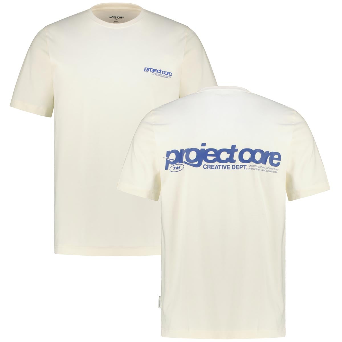 T-Shirt mit Print auf Vorder-und Rückseite T-Shirt mit Print auf Vorder-und Rückseite