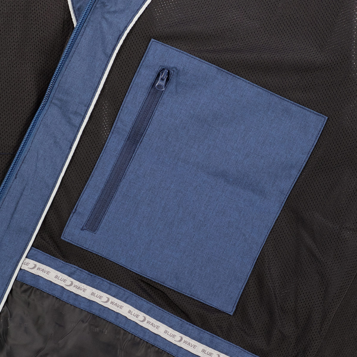 Blue Wave Funktionsjacke, wind- und wasserdicht blau