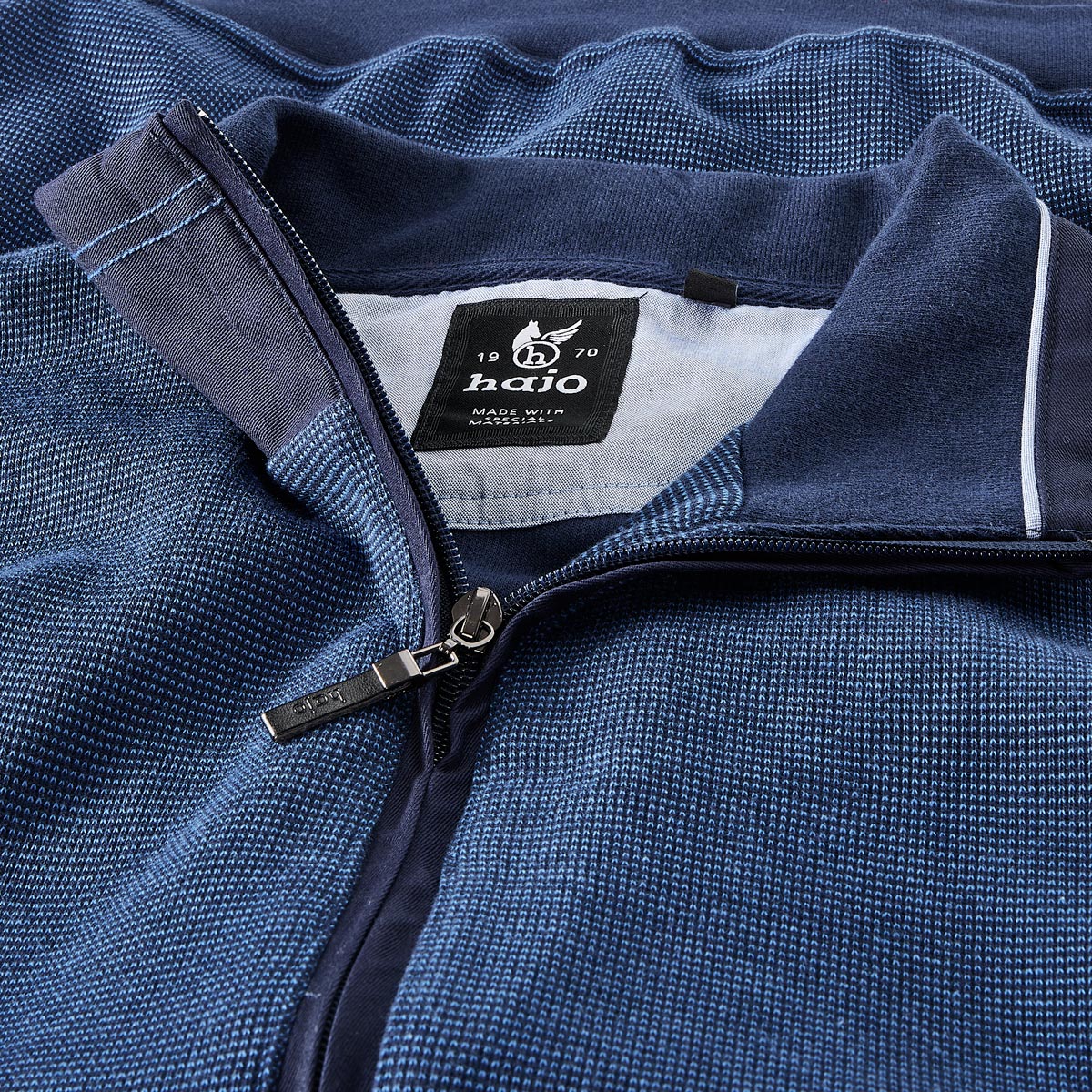 Hajo Sweatjacke in "Stay Fresh"-Qualität royalblau