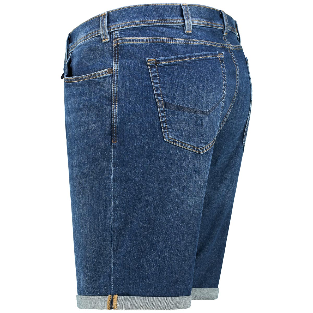 Pierre Cardin Jeans-Shorts mit Stretch dunkelblau