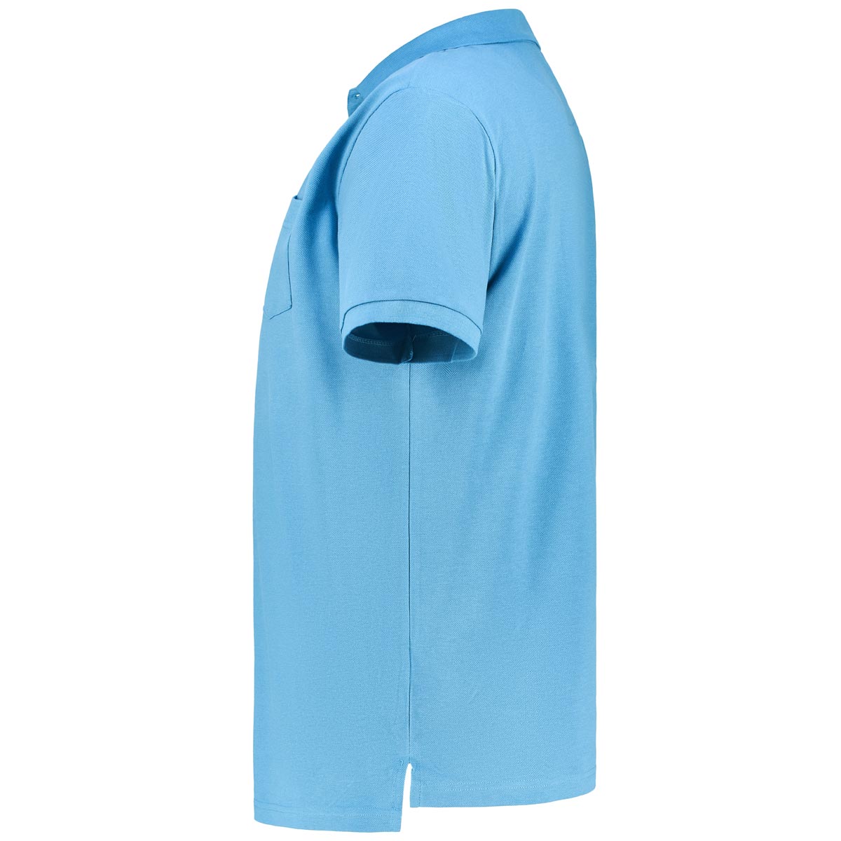 North Poloshirt aus Baumwolle Farbe mittelblau Größe: 5XL günstig online kaufen