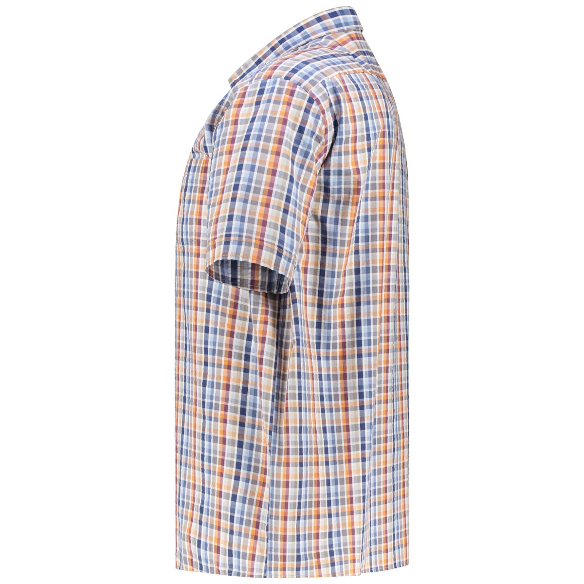 CASA MODA Freizeithemd in Seersucker-Qualität Farbe blau Größe: 5XL günstig online kaufen