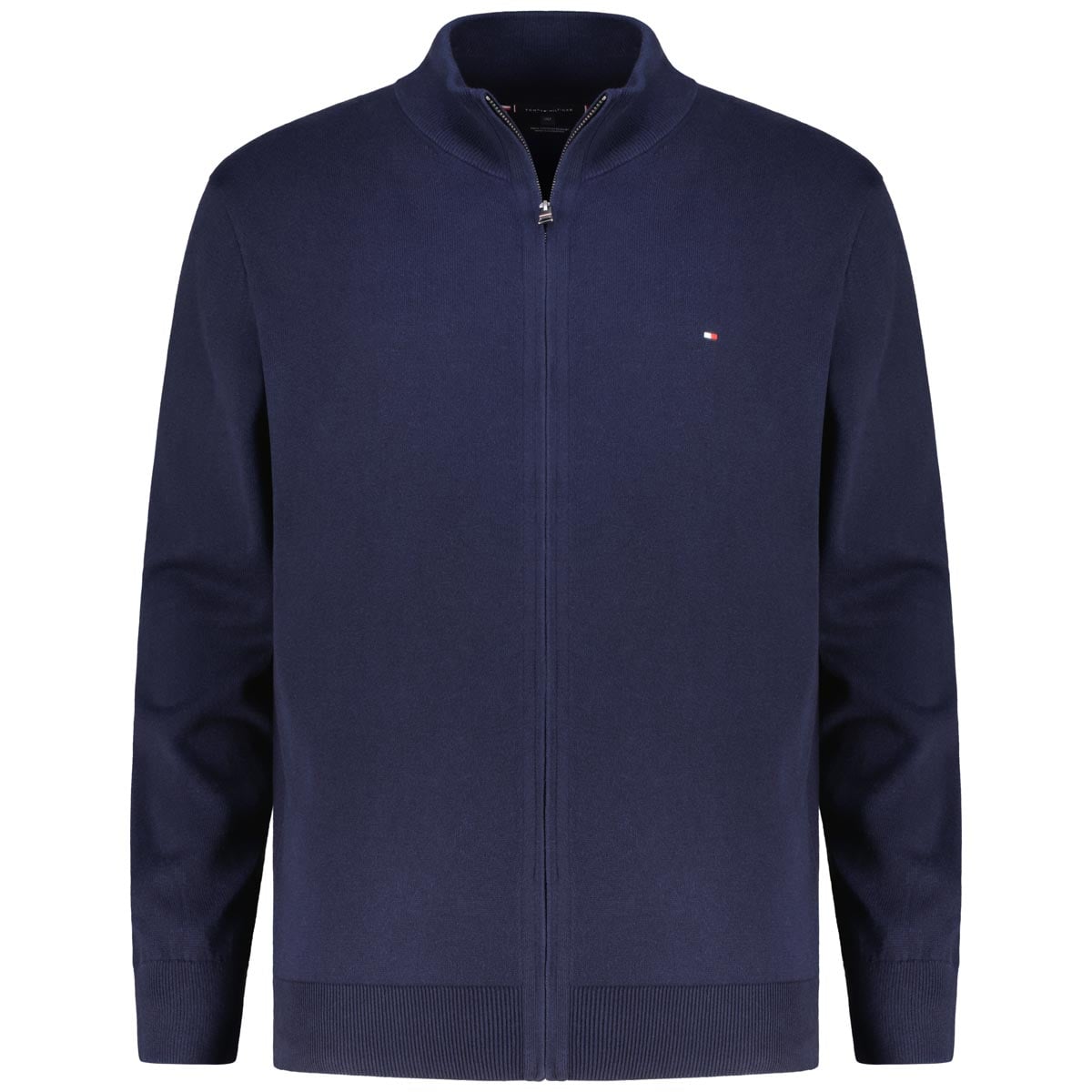 Tommy Hilfiger Feinstrickjacke mit Kaschmir Farbe marine Größe: 3XL günstig online kaufen