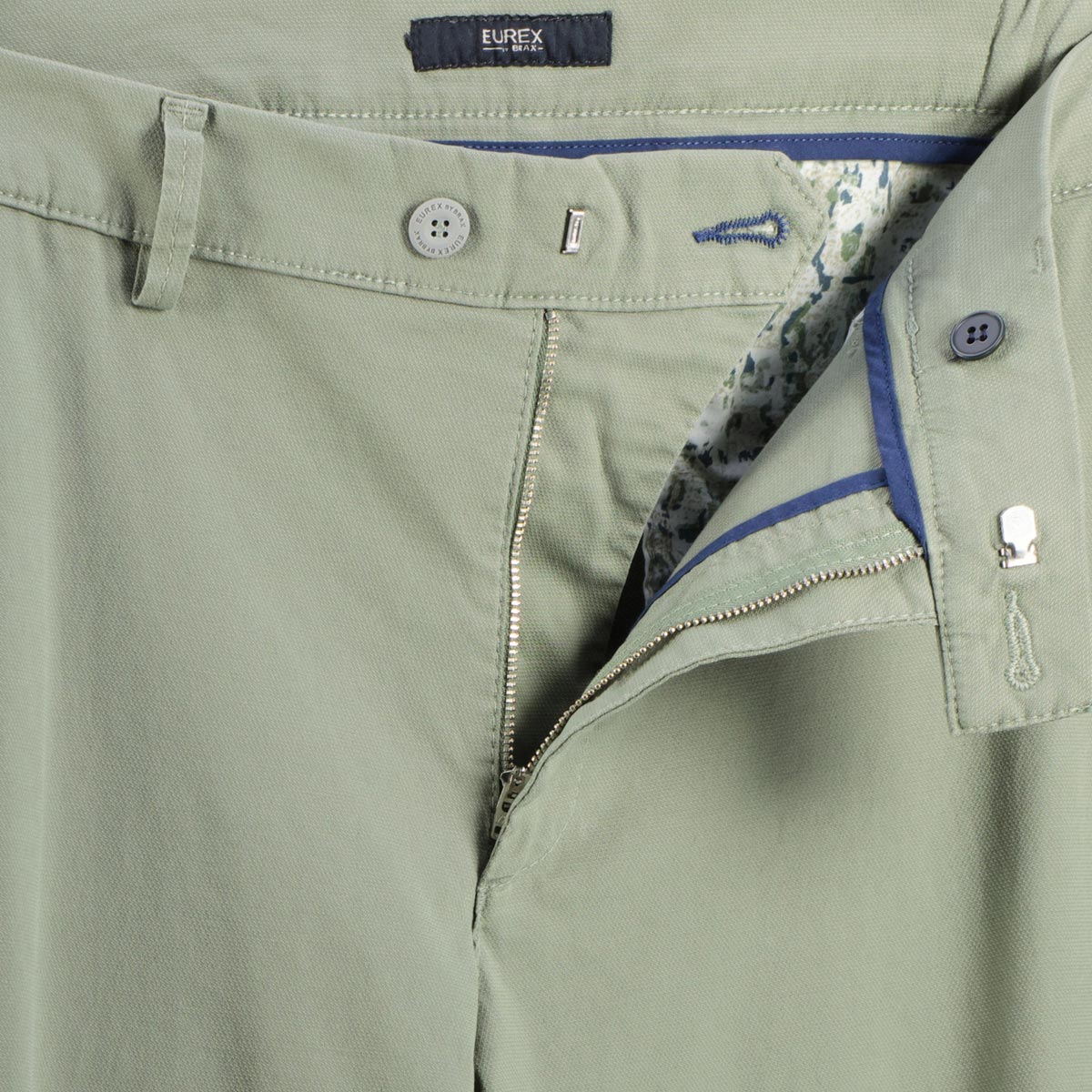 Eurex by Brax Stretch-Chinos "Thilo", Tapered Fit oliv Eurex by Brax Stretch-Chinos "Thilo", Tapered Fit oliv