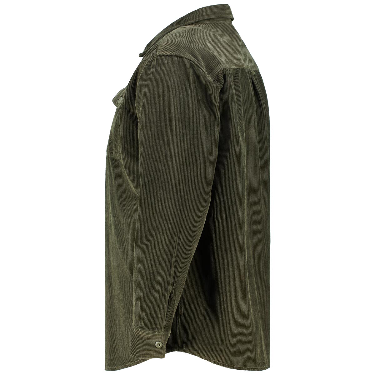 Jack&Jones Overshirt aus Cord oliv