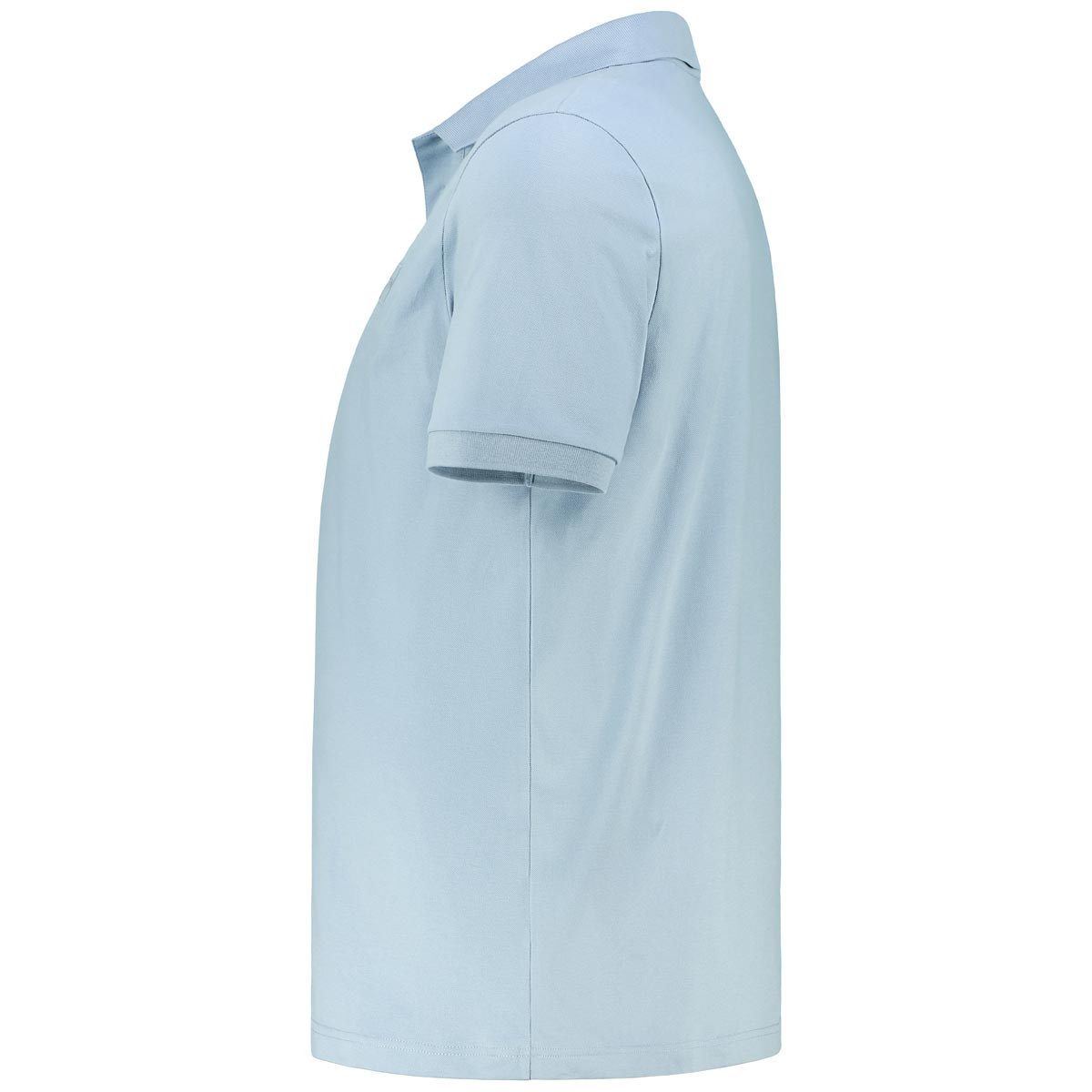 BOSS Poloshirt mit Biobaumwolle hellblau