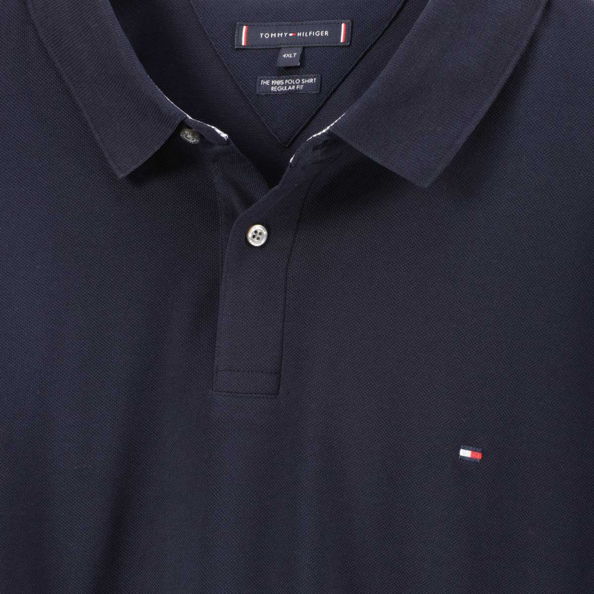 Tommy Hilfiger Poloshirt mit Elasthan marine