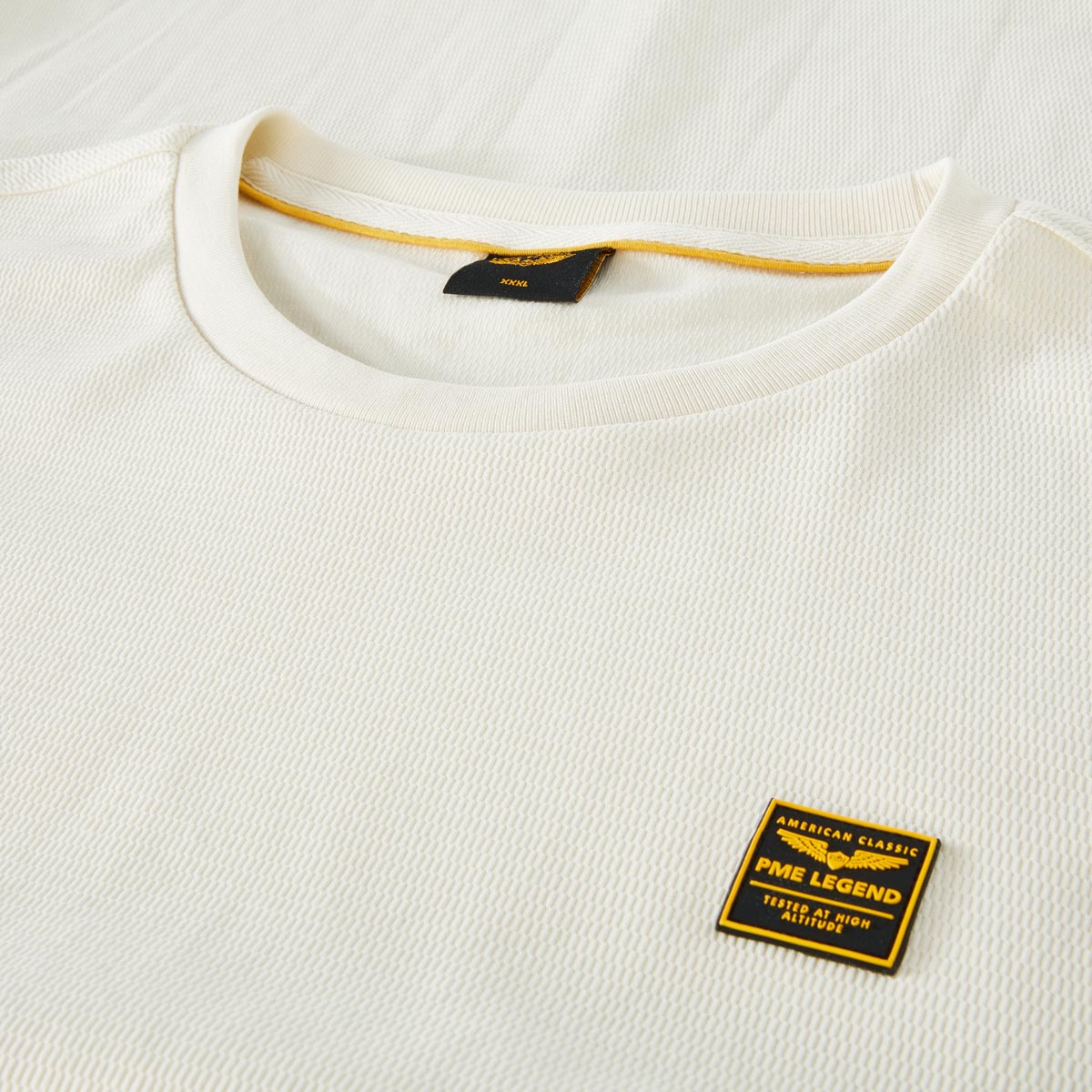 PME LEGEND Basic-Longsleeve weiß