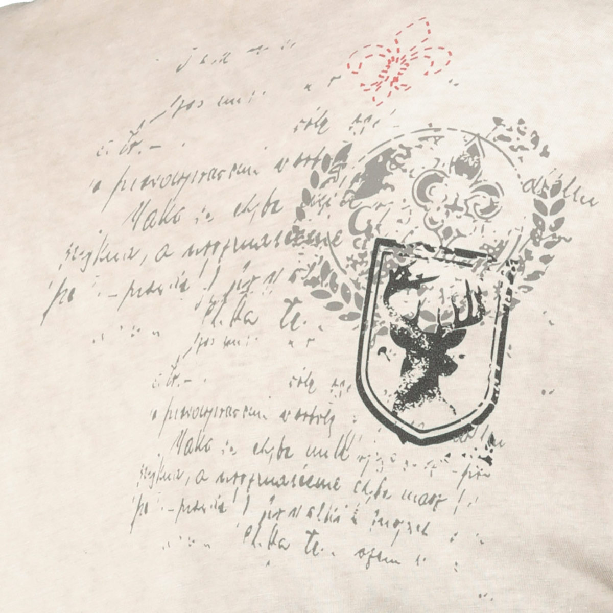 HangOwear T-Shirt mit Motiv-Print beige