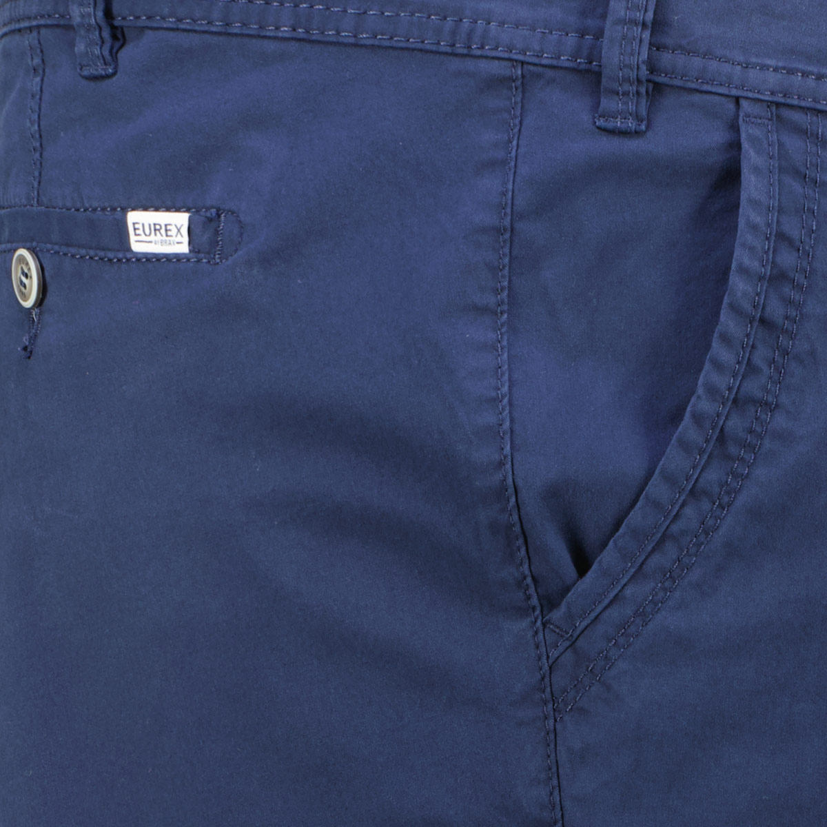 Eurex by Brax Cargo-Shorts mit Stretch blau