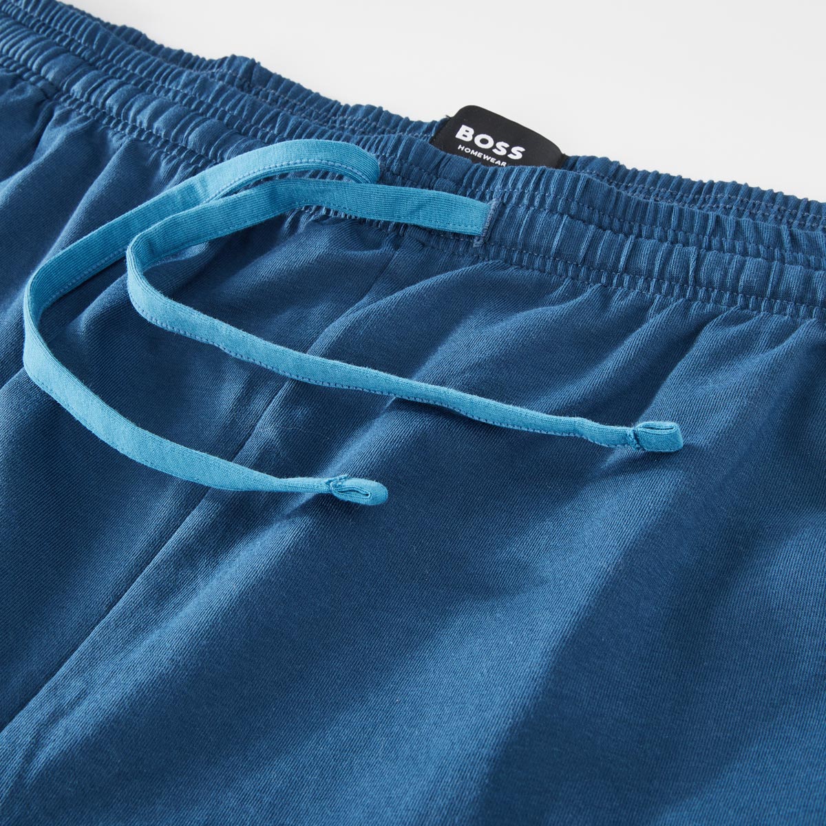 BOSS Jogging-Shorts mit Elasthan mittelblau
