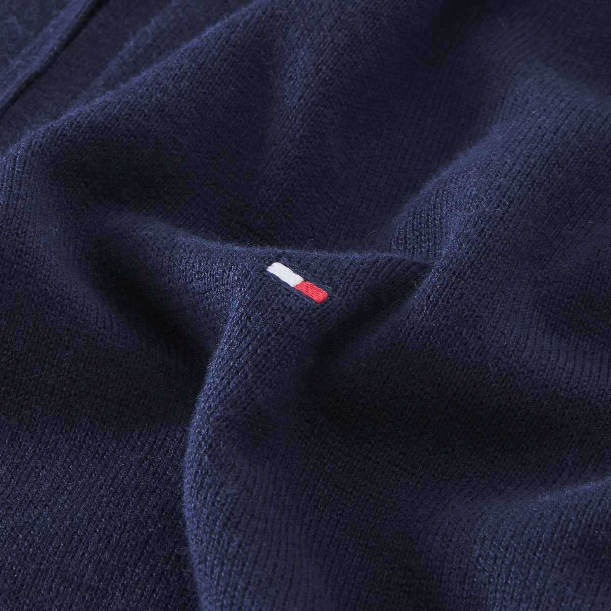 Tommy Hilfiger Troyer mit Kaschmir marine