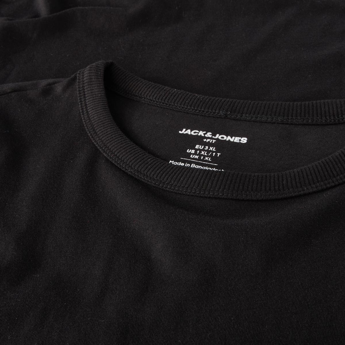 Jack&Jones Longsleeve aus Baumwolle schwarz