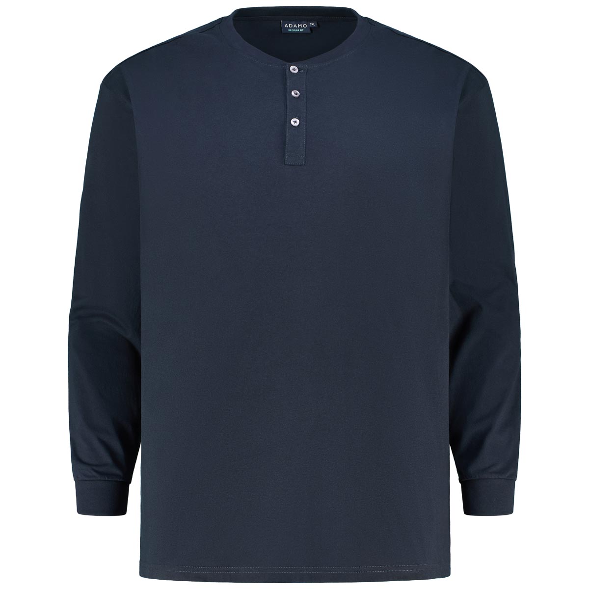 Longsleeve mit Serafinokragen