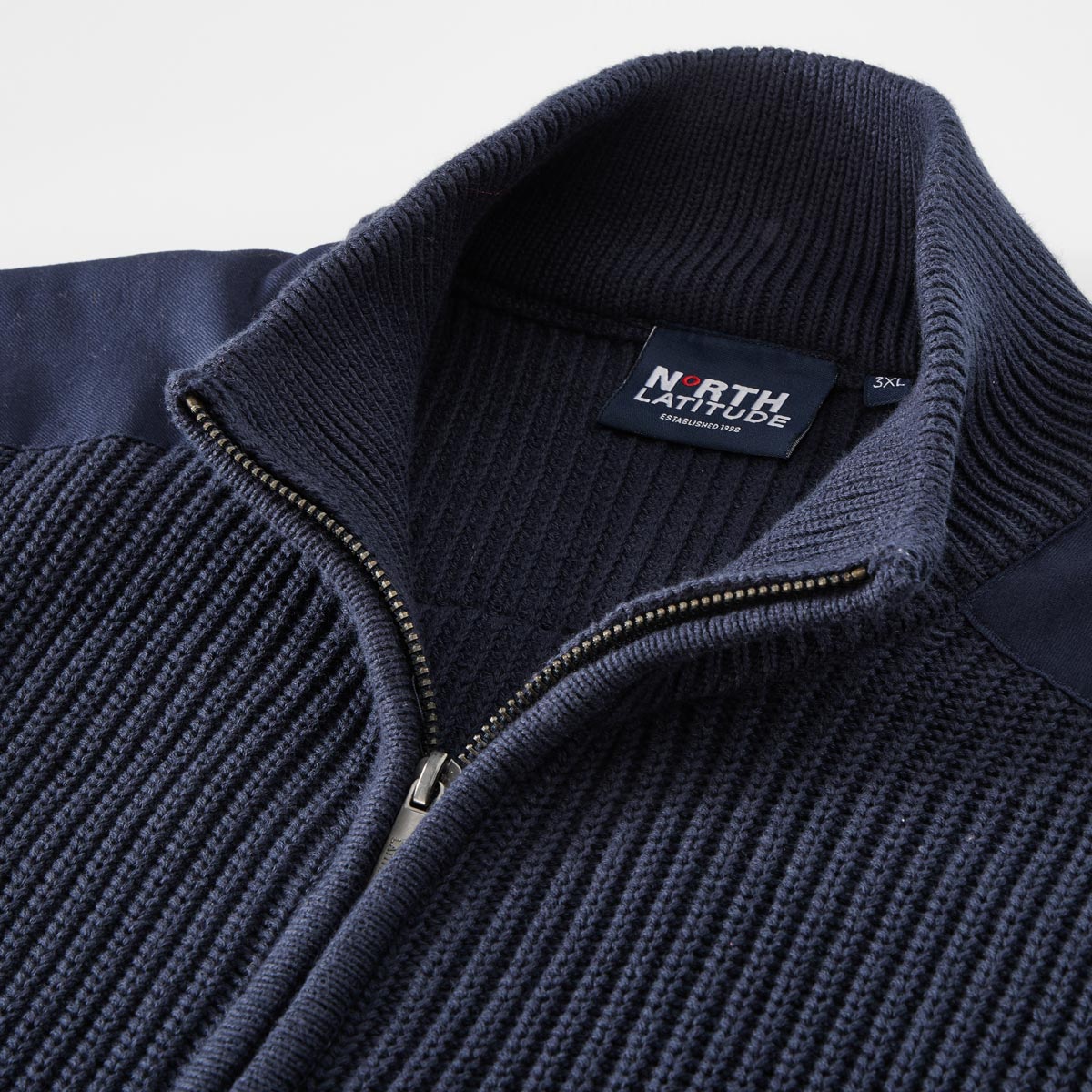 North Strickjacke aus Baumwolle dunkelblau