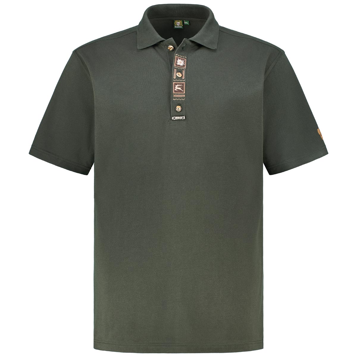 Trachten-Poloshirt, kurzarm