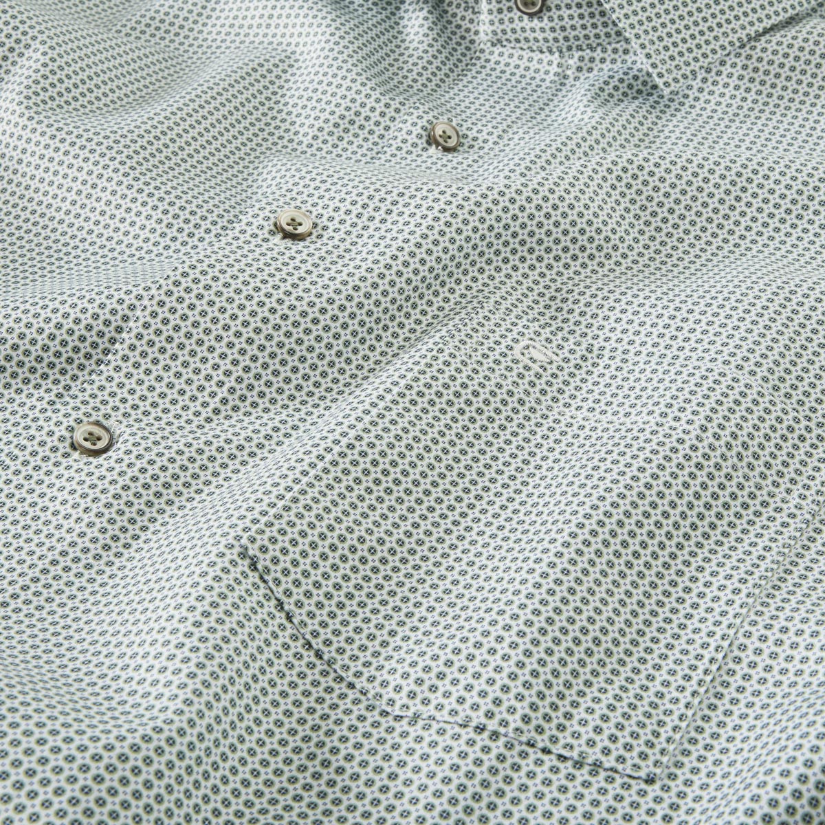 CASA MODA Businesshemd mit Allover-Muster, pflegeleicht grün