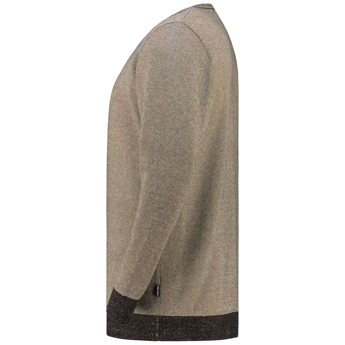 Hajo Pullover aus Baumwolle Farbe beige Größe: 3XL günstig online kaufen